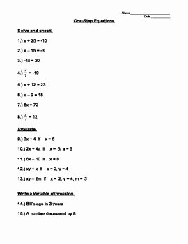 50 Evaluating Algebraic Expressions Worksheet Pdf Chessmuseum 