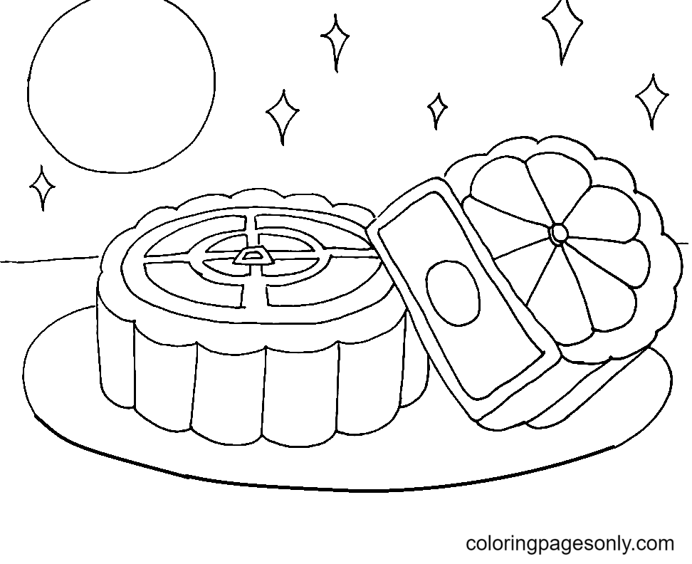 Moon Coloring Pages
