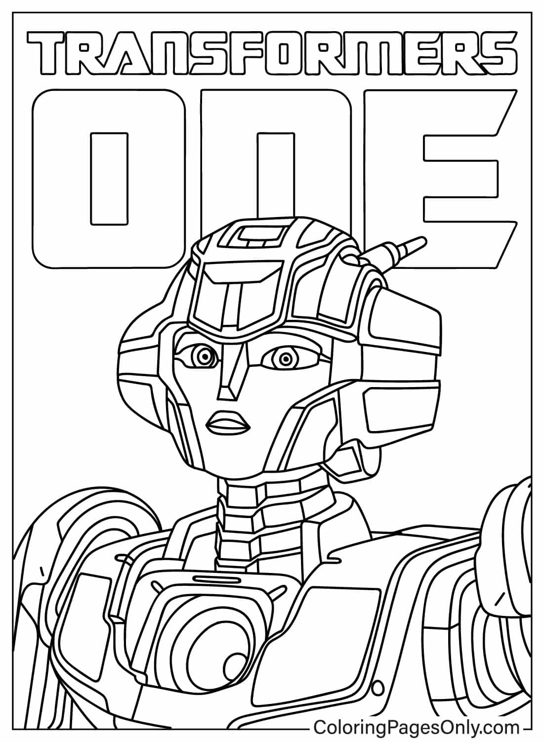 98 Optimus Prime Color Page Ideas Transformers Fun 4 Bratz Coloring