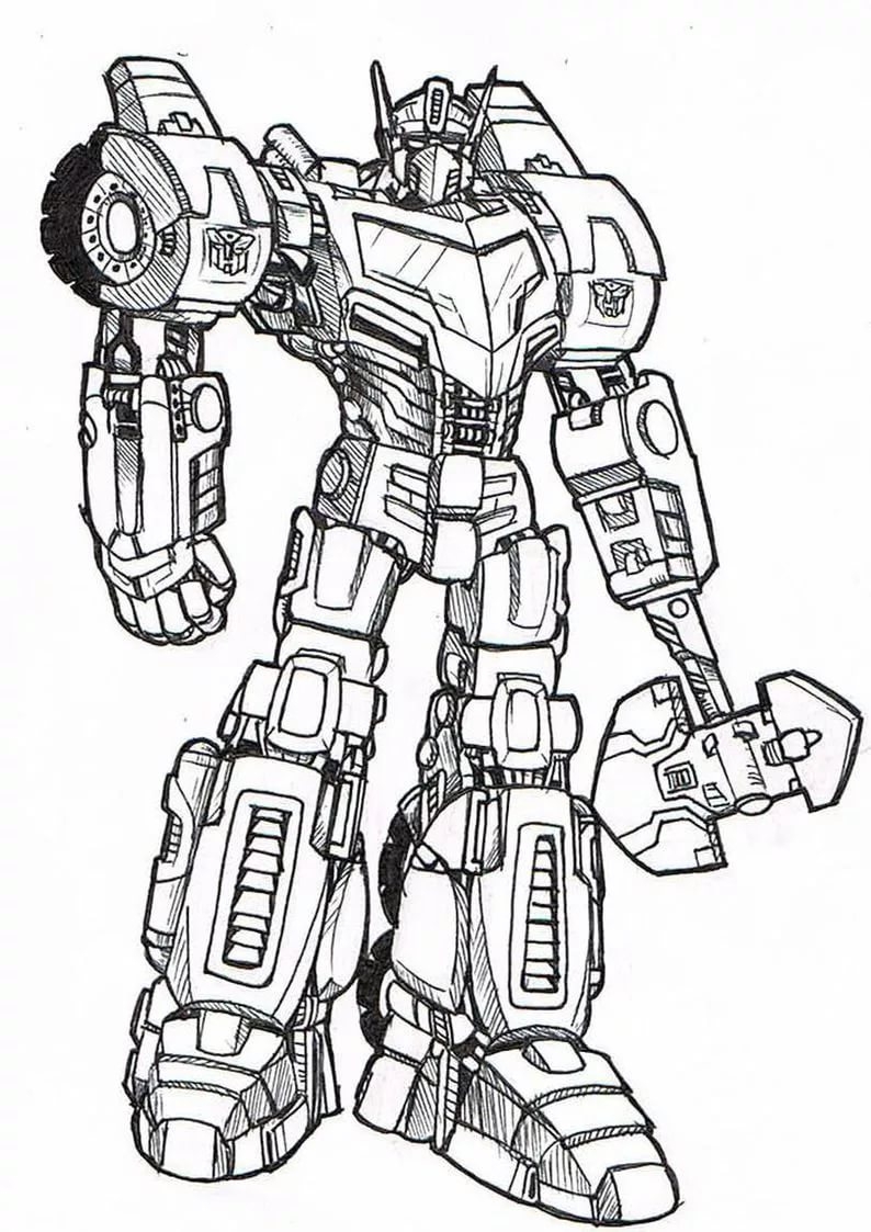 98 Optimus Prime Color Page Ideas Transformers Fun 98 Bratz Coloring