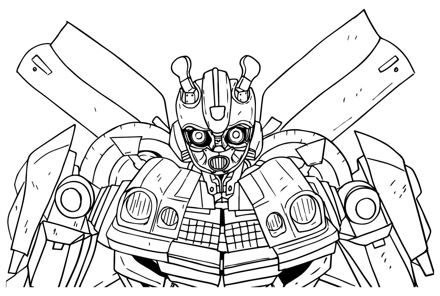 free coloring pages transformers