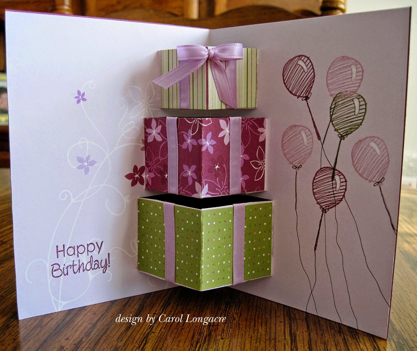 happy birthday pop up card printable