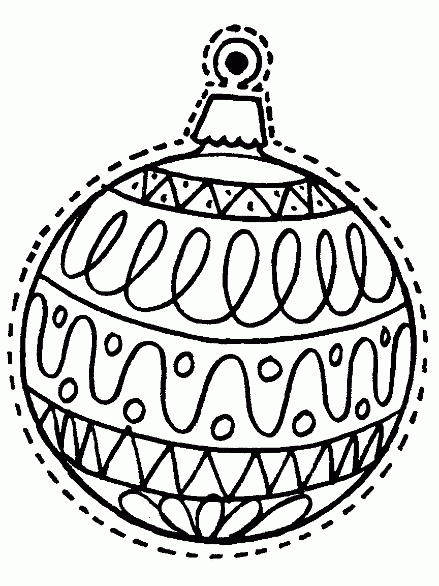 Ornament Coloring Pages