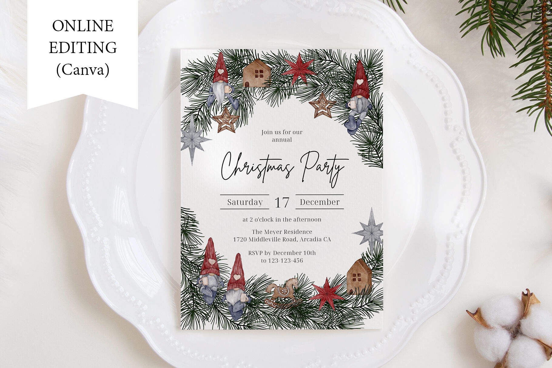 thanksgiving dinner invite template