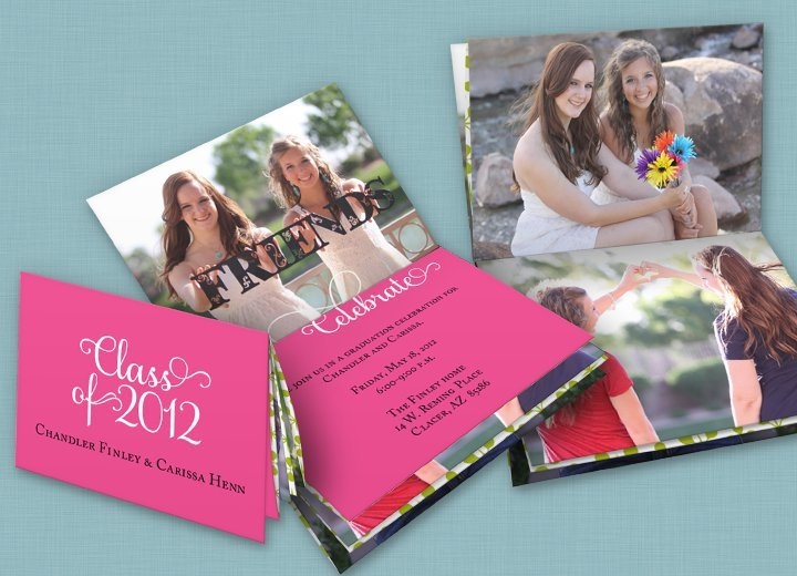 College Trunk Party Invitations Templates
