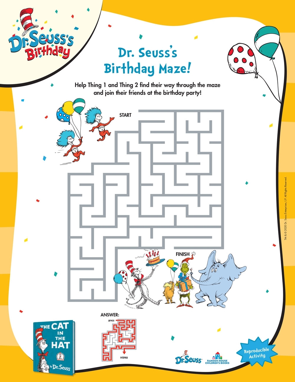 Dr Seuss Printable Worksheets Printable Worksheets