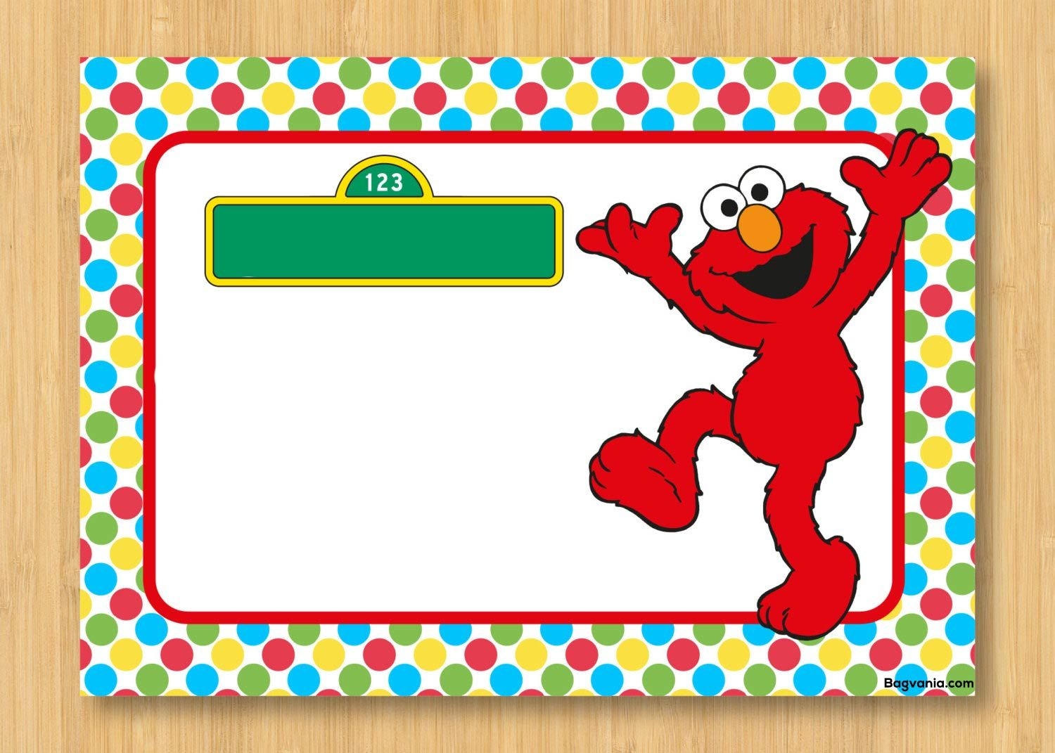 elmo invitation template elmo invitation template