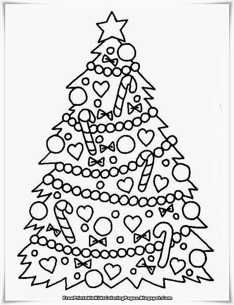 Printable Coloring Pages Christmas
