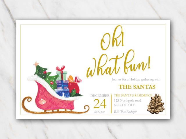 Free Printable Christmas Invitation Templates In Word 
