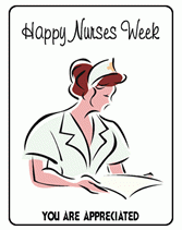 Free Printable Happy Nurses Week Greeting Cards