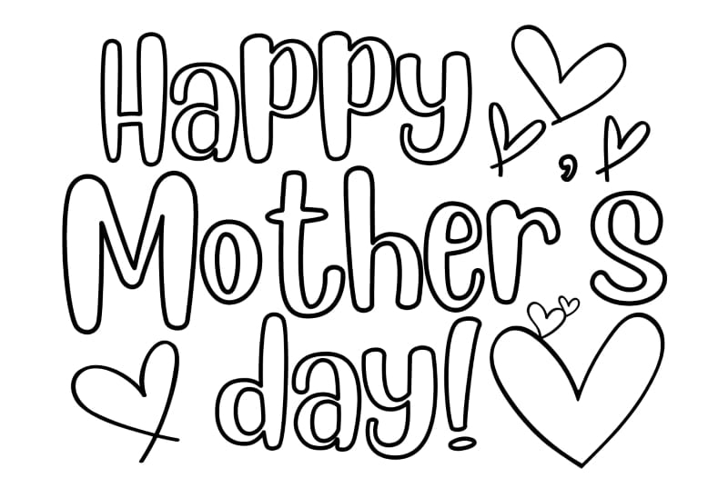 happy mother's day card printable free