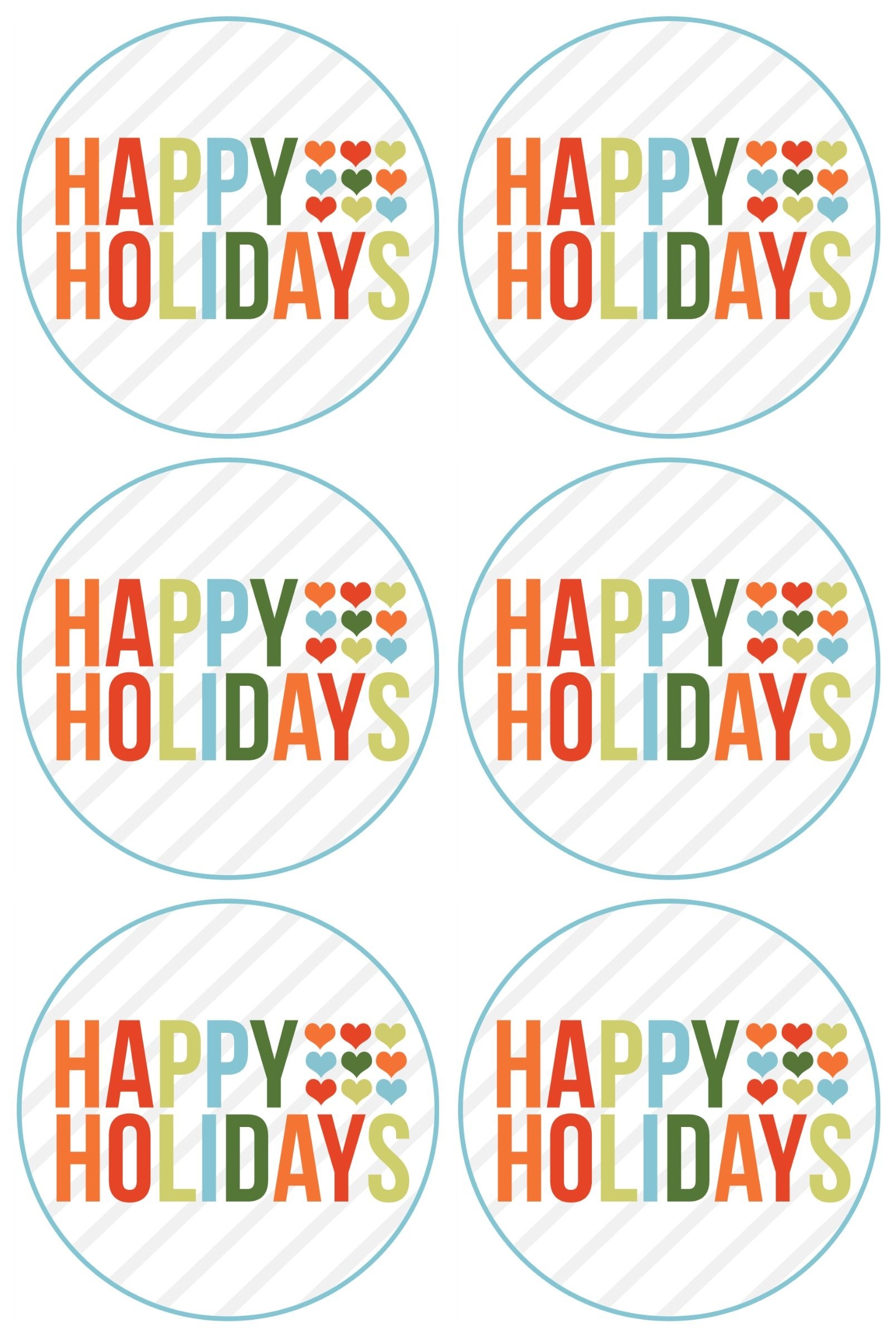 Happy Holidays Gift Card Printable Dion Madden