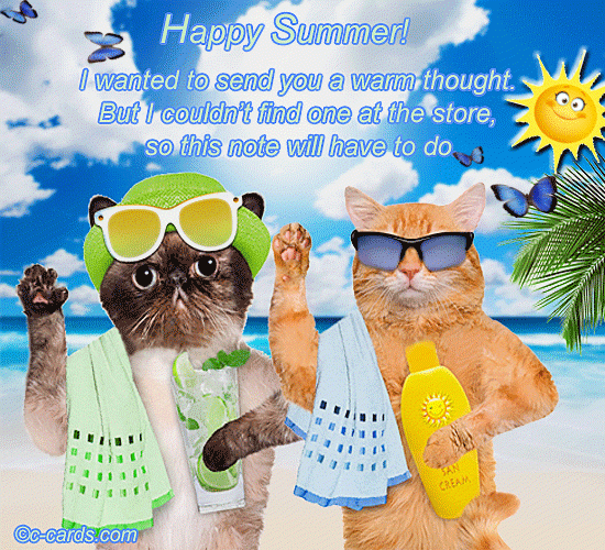 Happy Summer Thoughts Free Happy Summer ECards Greeting Cards 123 
