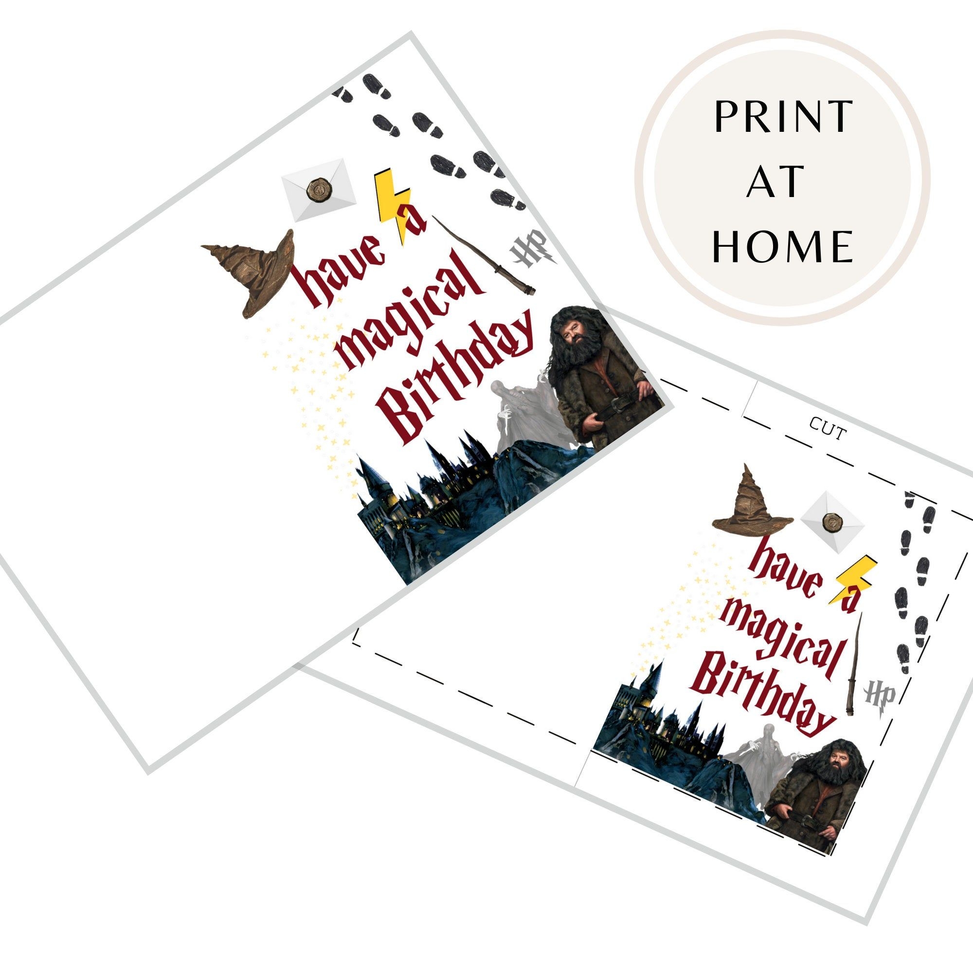 Harry Potter Birthday Card Printable Free Printable Calendars AT A GLANCE