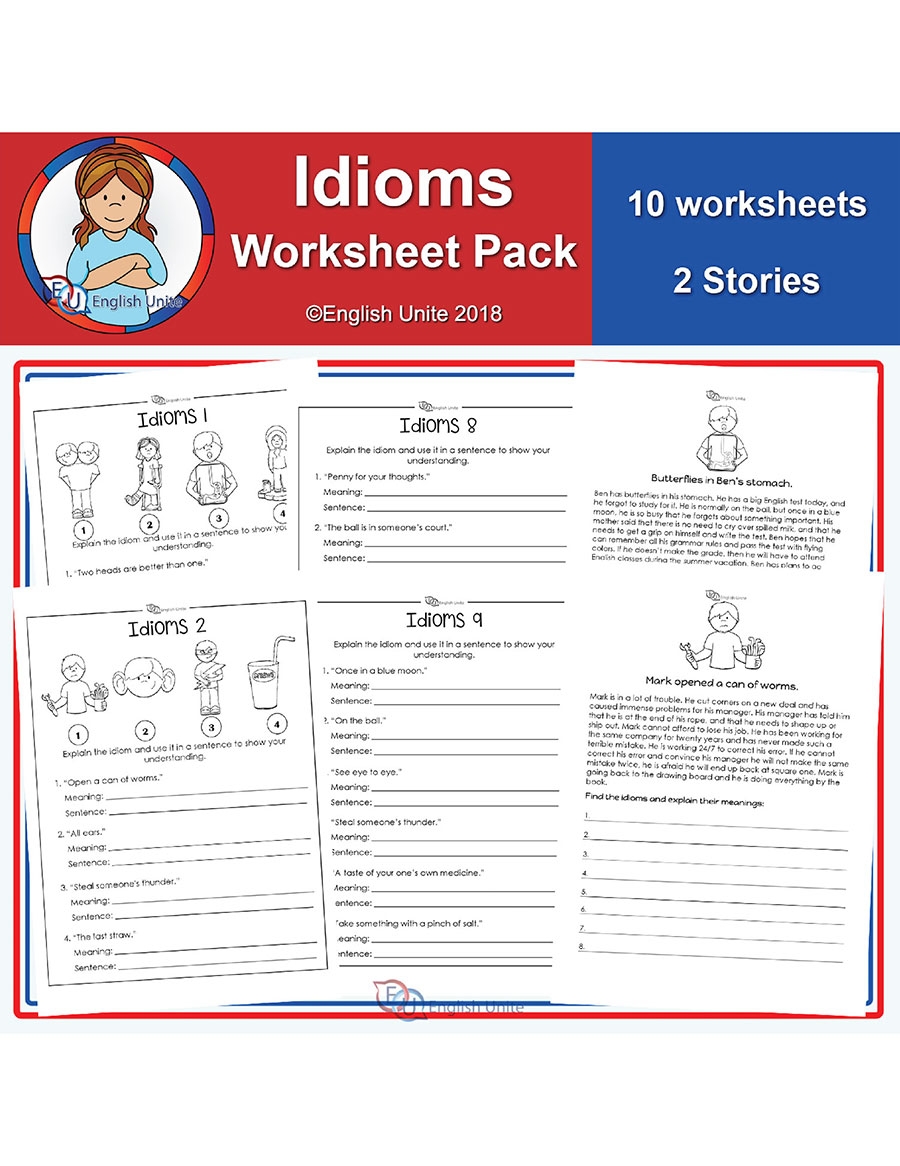 idiom worksheets