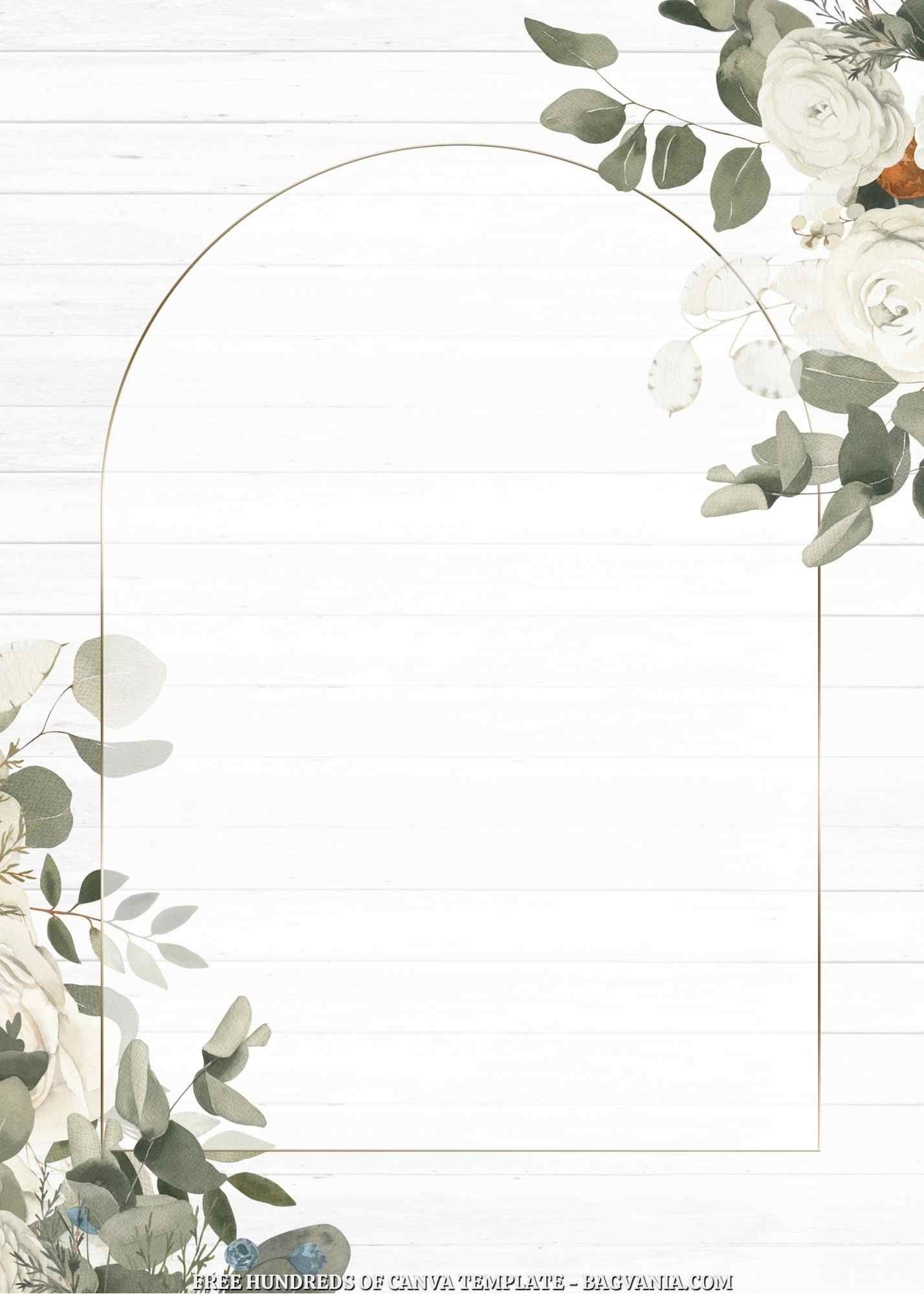 foldable wedding invitation templates free