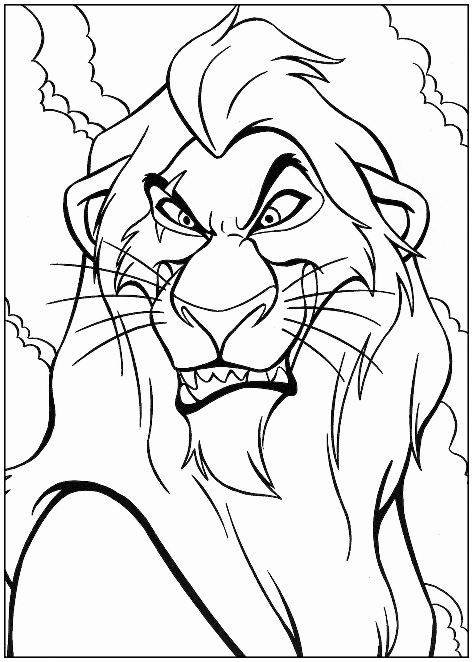 Lion King Coloring Pages Printable Martin Printable Calendars