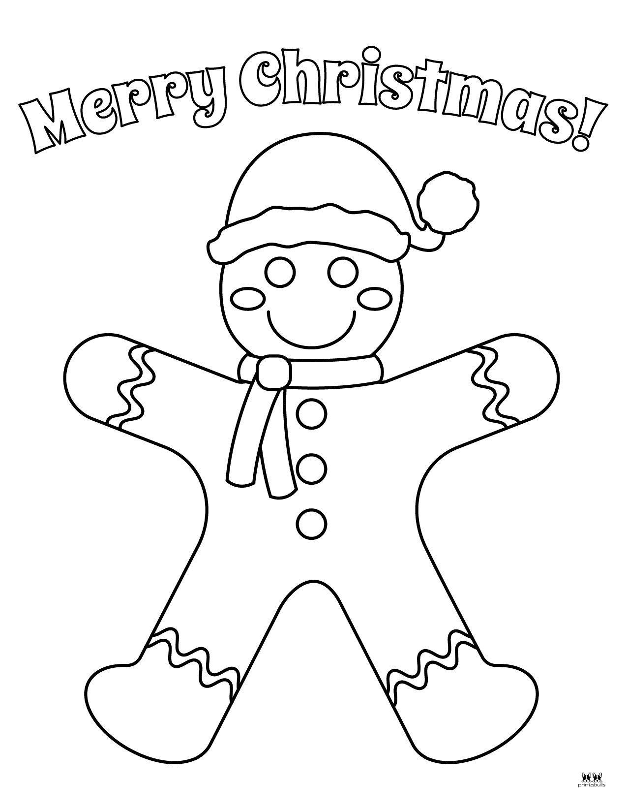 Merry Christmas Coloring Pages