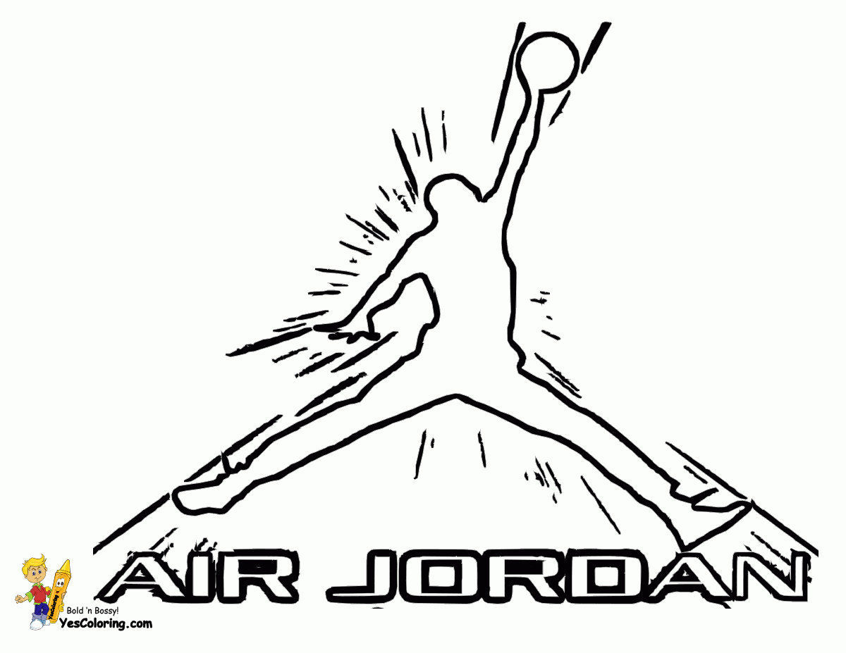 Michael Jordan Coloring Pages Coloring Home