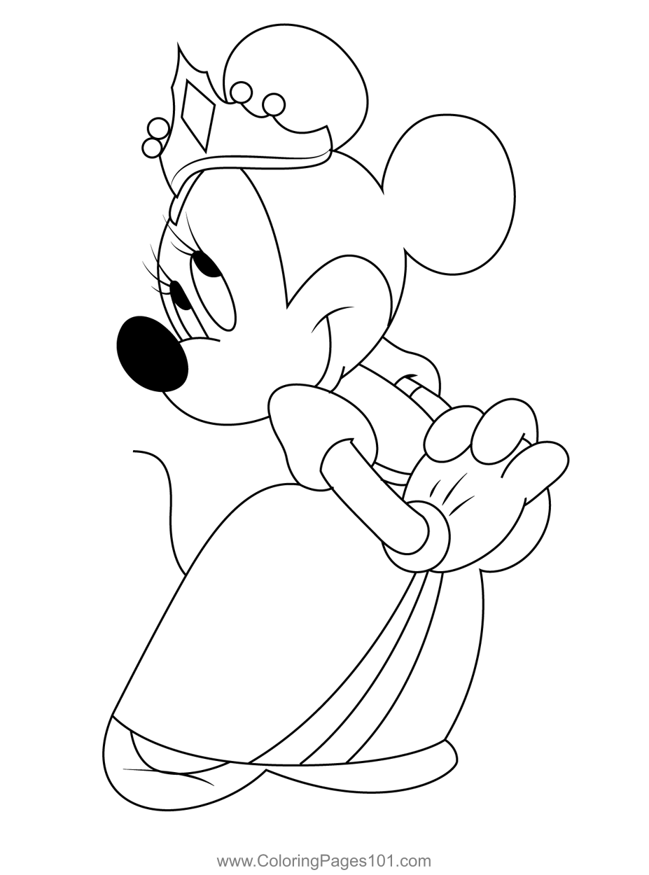 Mouse Coloring Page