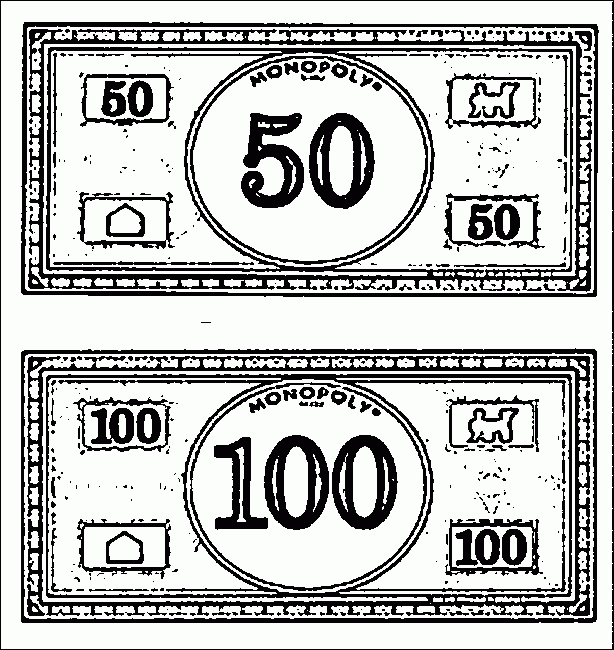 Money Coloring Page Coloring Home