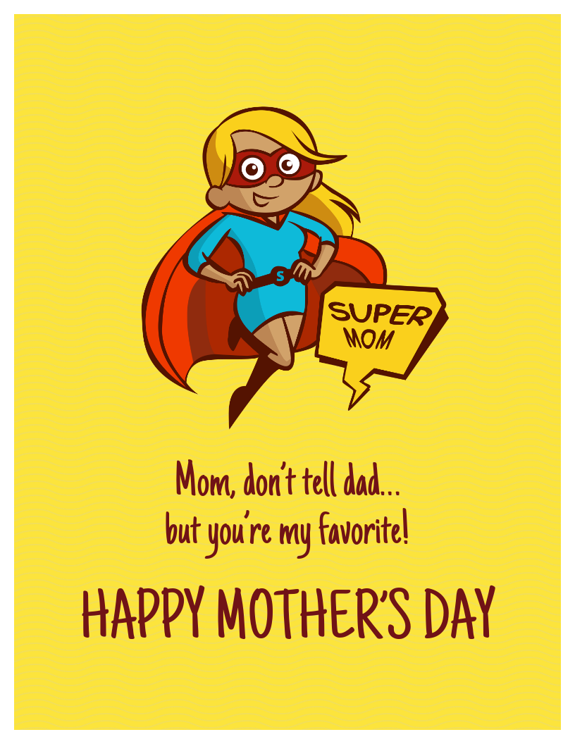 happy mothers day free printable cards
