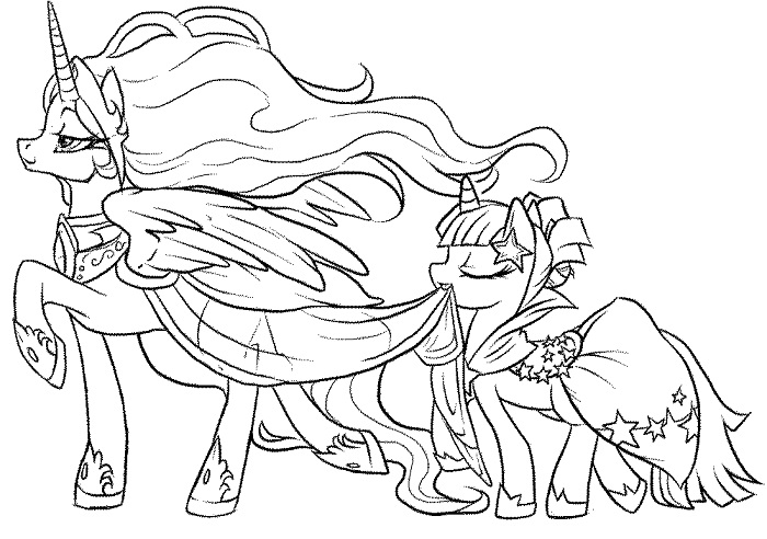 My Little Pony Friendship Is Magic Coloring Pages To Print ColoringMe