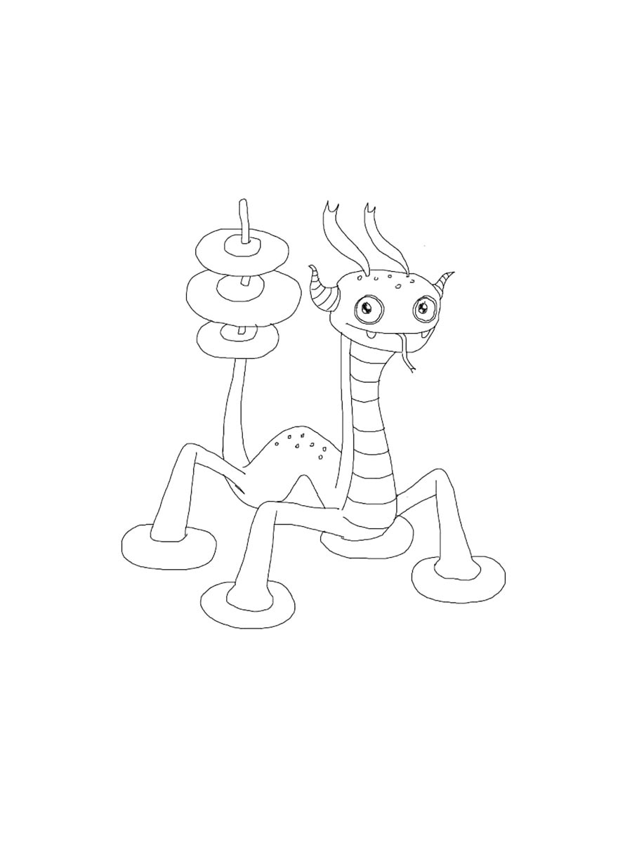 My Singing Monsters Coloring Pages