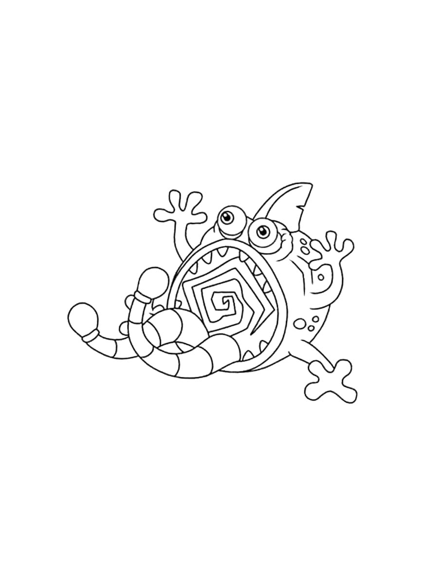 My Singing Monsters Coloring Pages