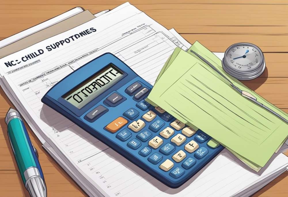 nc child support worksheet a