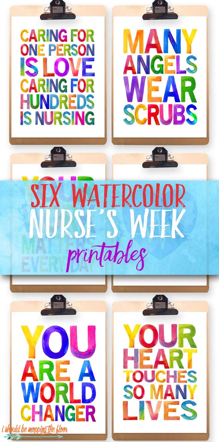 happy nurses week free printable cards