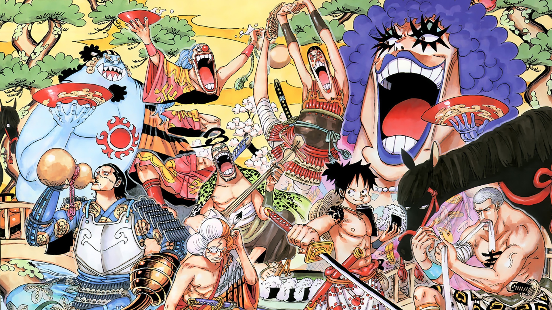 One Piece Colored Page 1920x1080 Wallpaper Teahub io