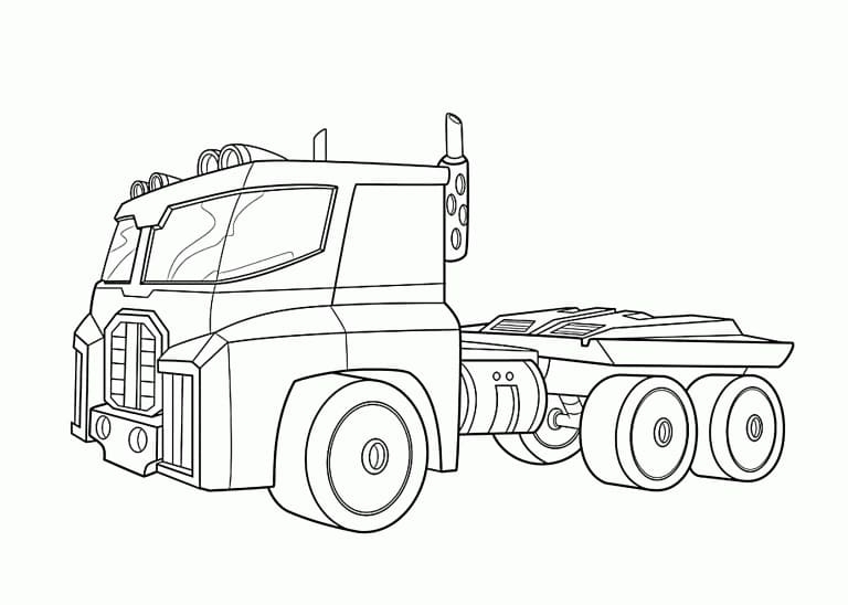 Optimus Prime Truck