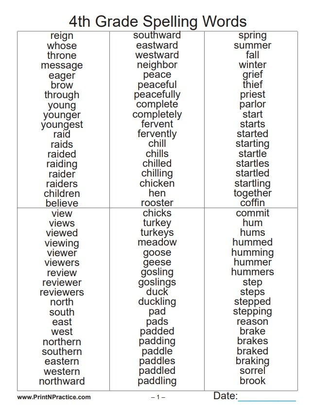 spelling practice worksheets pdf free