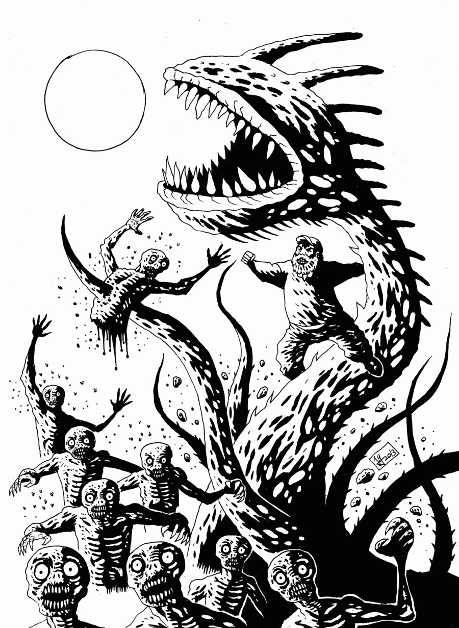 Plants Vs Zombies Coloring Pages