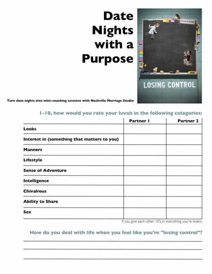 Printable Marriage Counseling Worksheets Peggy Worksheets