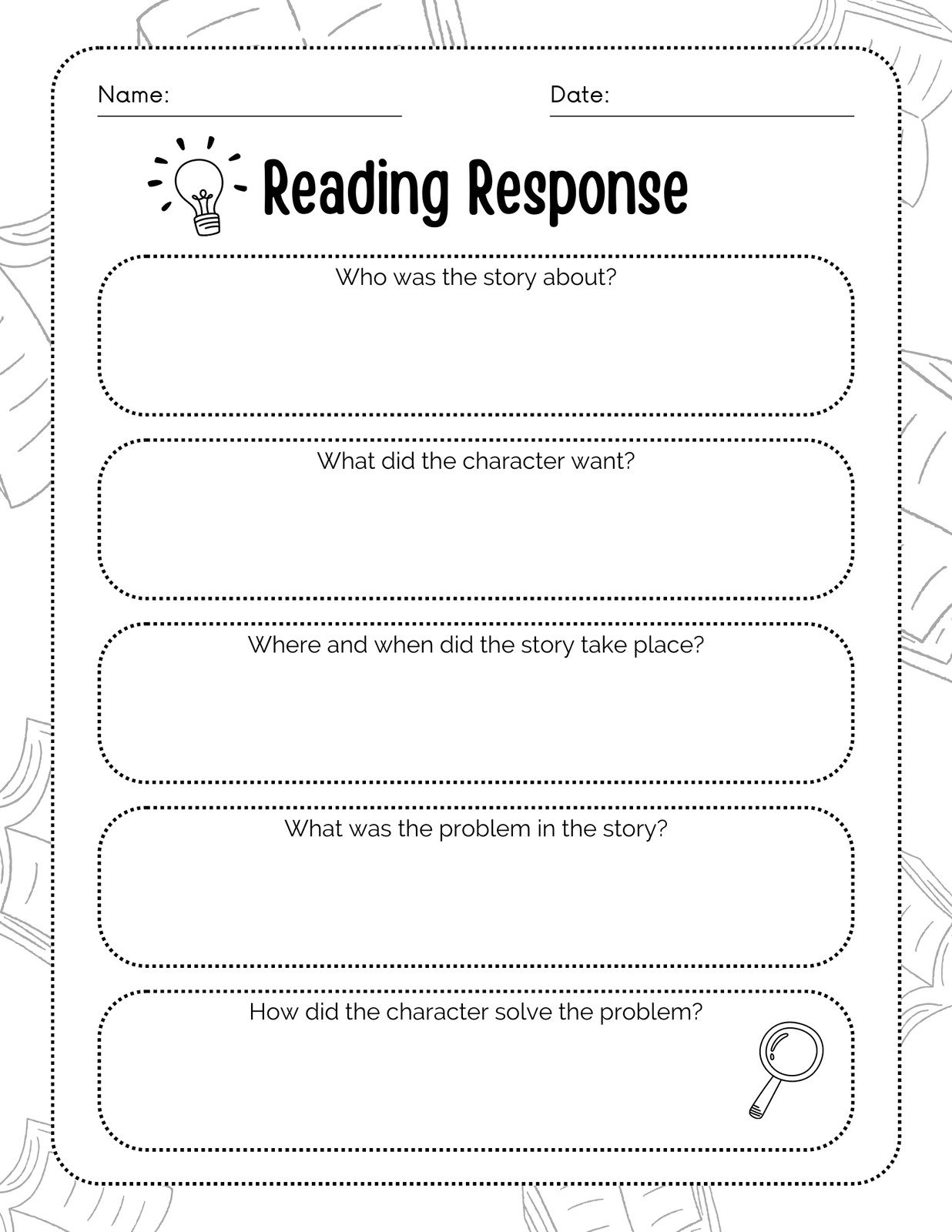 middle school reading comprehension worksheets