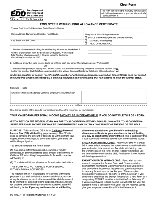 number of regular withholding allowances worksheet a