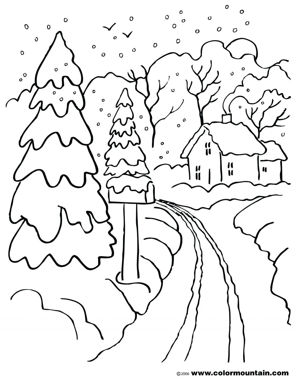 Snow Monkey Coloring Pages Coloring Pages