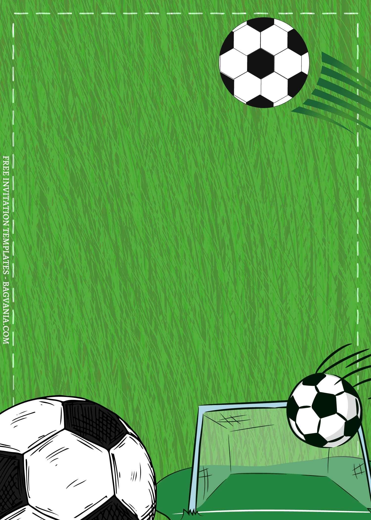 soccer invite template free