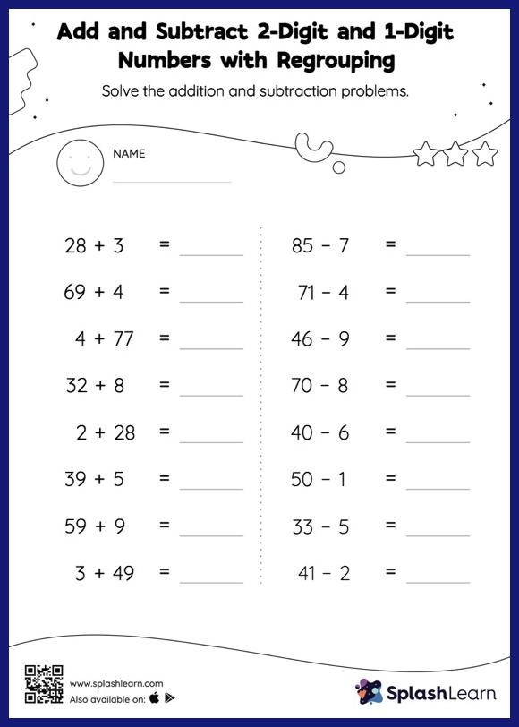 Subtraction Worksheets For 2nd Graders Online SplashLearn 