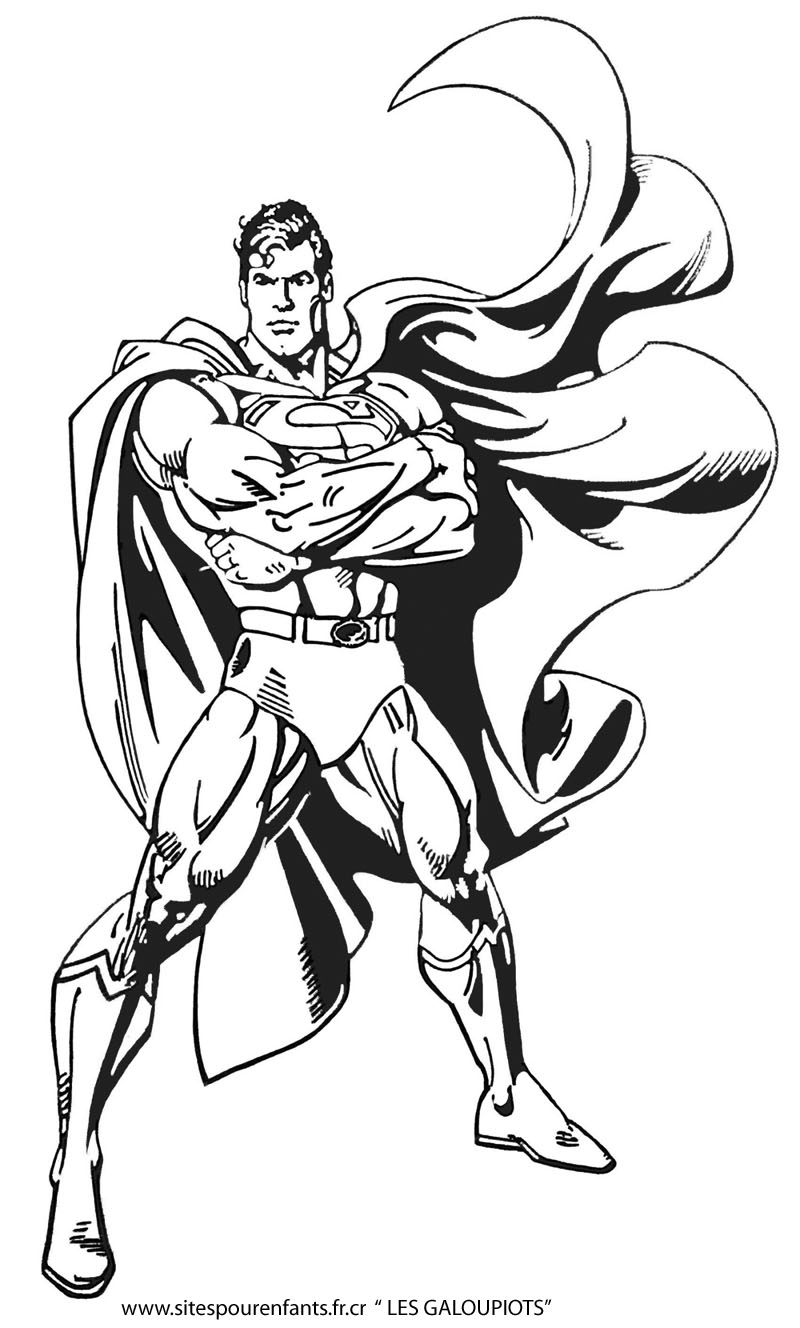 free printable superhero coloring pages