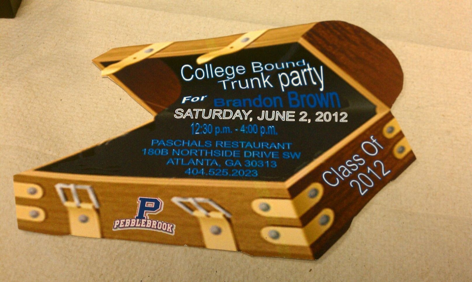 Trunk Party Invitations Templates Free Dev onallcylinders