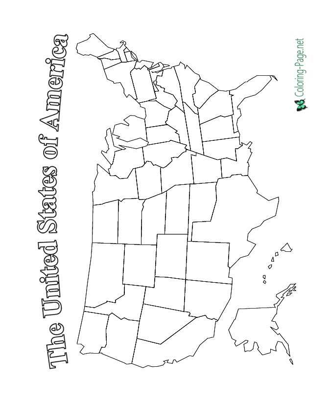 Usa Coloring Pages