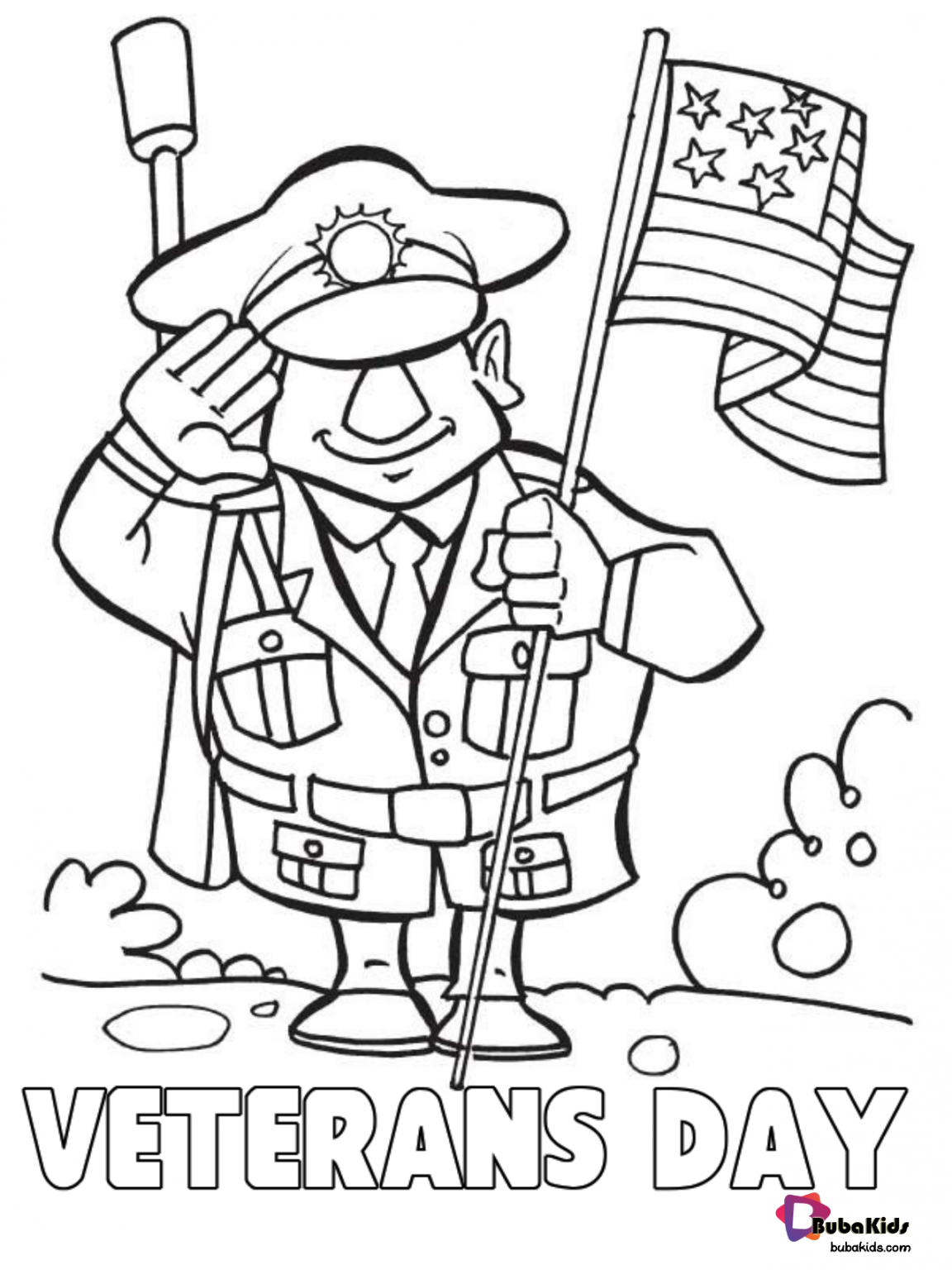 Veterans Day Coloring Pages