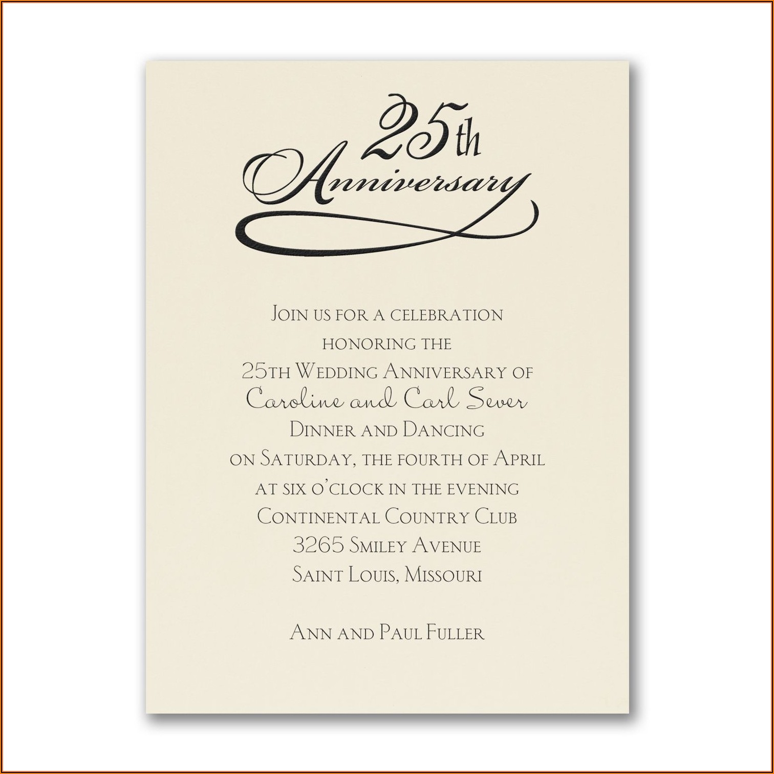 Vow Renewal Invitations Templates Template 2 Resume Examples 