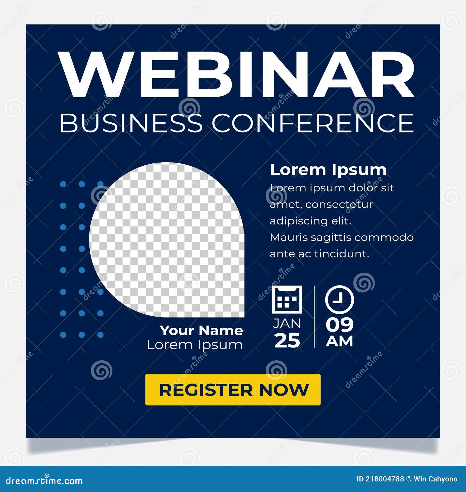 Webinar Invite Template