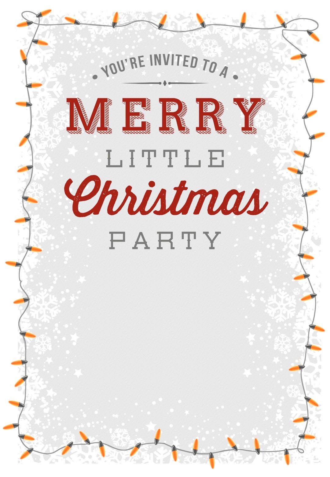 Xmas Templates For Word Printable Invitation Card Templates