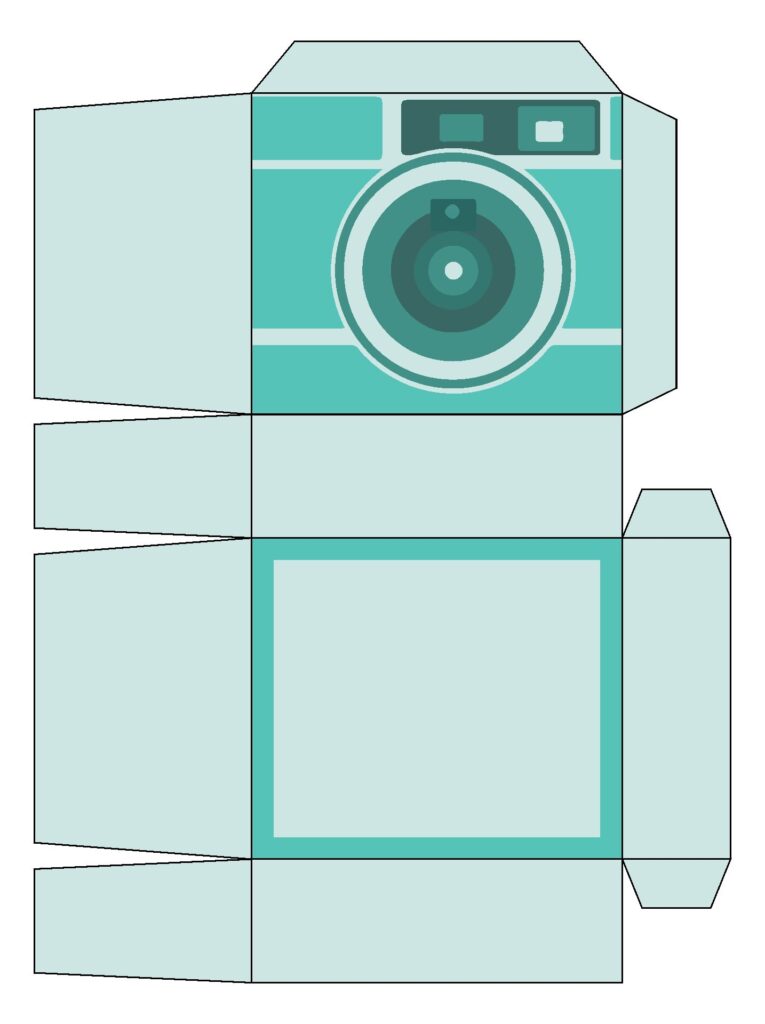 10 Best 3D Printable Camera Template For Free At Printablee Box