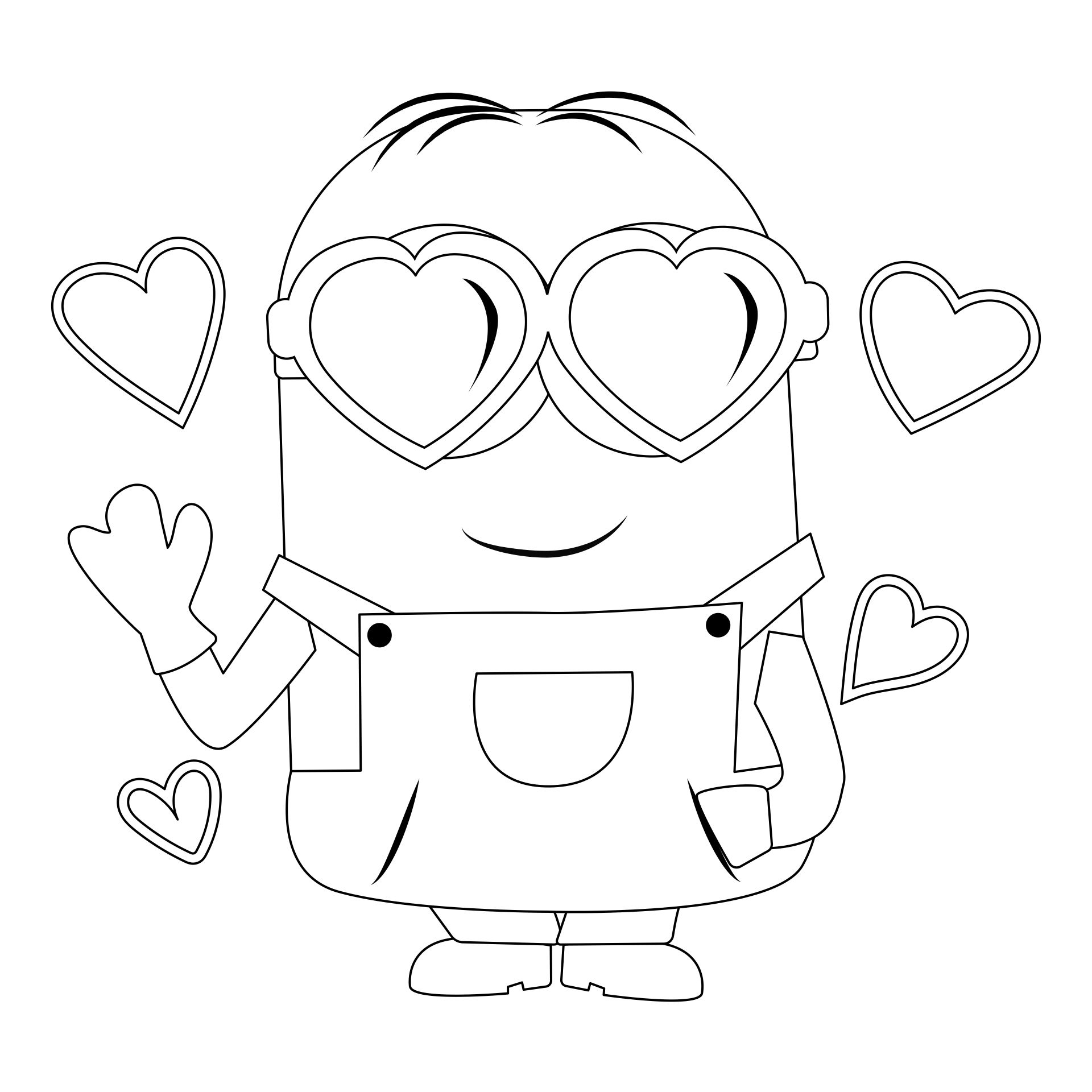 free printable coloring pages minions